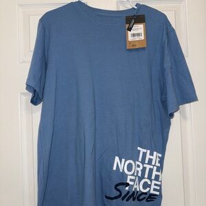 The North Face Blue Short Sleeve Tee
